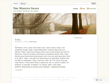 Tablet Screenshot of missingimage.wordpress.com