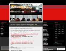 Tablet Screenshot of bodykitsforcars.wordpress.com