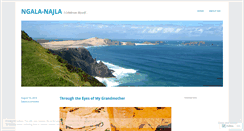 Desktop Screenshot of ngalanjala.wordpress.com