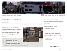 Tablet Screenshot of barnesbugle.wordpress.com