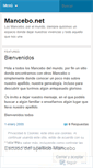 Mobile Screenshot of mancebonet.wordpress.com