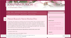 Desktop Screenshot of josephinepurich.wordpress.com