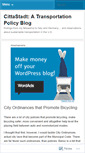 Mobile Screenshot of cittastadt.wordpress.com