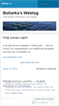 Mobile Screenshot of boliarka.wordpress.com