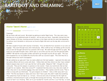 Tablet Screenshot of barefootndreaming.wordpress.com