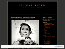 Tablet Screenshot of itamaerider.wordpress.com