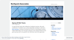 Desktop Screenshot of northpointassociates.wordpress.com