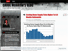 Tablet Screenshot of carollusidiamorrow.wordpress.com