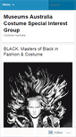 Mobile Screenshot of costumeaustralia.wordpress.com