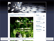 Tablet Screenshot of mattandshannon.wordpress.com