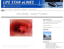 Tablet Screenshot of lifestarlines.wordpress.com