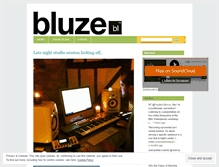 Tablet Screenshot of bluze.wordpress.com