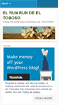 Mobile Screenshot of elrunrundeltoboso.wordpress.com