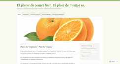 Desktop Screenshot of biologiaialimentacio.wordpress.com