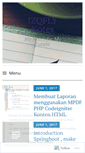 Mobile Screenshot of izqfly.wordpress.com