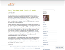 Tablet Screenshot of july7nyc.wordpress.com