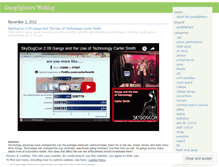 Tablet Screenshot of gangfighters.wordpress.com