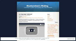 Desktop Screenshot of bluebanshee.wordpress.com