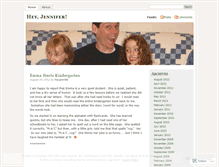 Tablet Screenshot of heyjennifer.wordpress.com