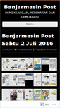 Mobile Screenshot of banjarmasinpost.wordpress.com