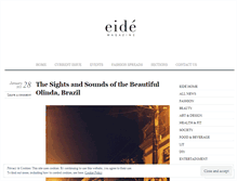 Tablet Screenshot of eidemag.wordpress.com