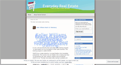 Desktop Screenshot of everydayrealestate.wordpress.com