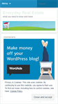 Mobile Screenshot of everydayrealestate.wordpress.com
