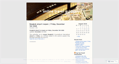 Desktop Screenshot of onlinetravelguides.wordpress.com
