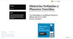 Desktop Screenshot of historiasnefandas.wordpress.com