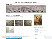 Tablet Screenshot of helenmarble.wordpress.com