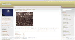 Desktop Screenshot of moonlittrails.wordpress.com