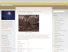 Tablet Screenshot of moonlittrails.wordpress.com