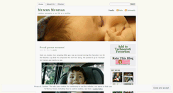 Desktop Screenshot of mummymusings.wordpress.com