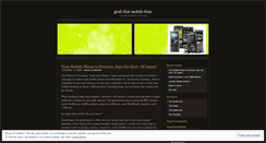 Desktop Screenshot of grabthatmobile.wordpress.com