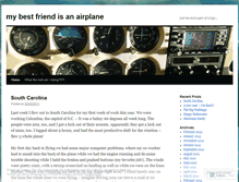 Tablet Screenshot of mybestfriendisanairplane.wordpress.com
