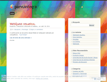 Tablet Screenshot of parvuintegra.wordpress.com