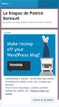 Mobile Screenshot of patricksareault.wordpress.com