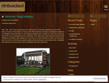 Tablet Screenshot of nimbusclaud.wordpress.com