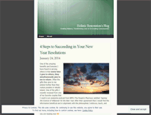 Tablet Screenshot of holisticrestoration.wordpress.com