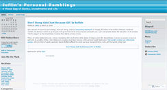 Desktop Screenshot of jeflinstocks.wordpress.com