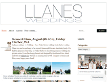 Tablet Screenshot of llanesweddings.wordpress.com