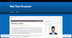 Desktop Screenshot of obatusustersumbatt.wordpress.com