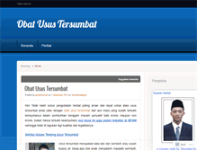 Tablet Screenshot of obatusustersumbatt.wordpress.com