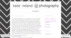 Desktop Screenshot of katieirelandphotography.wordpress.com