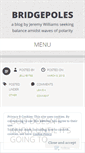 Mobile Screenshot of bridgepoles.wordpress.com