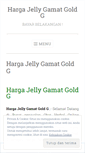 Mobile Screenshot of hargajellygamatgoldgasli.wordpress.com