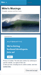 Mobile Screenshot of miketcon.wordpress.com