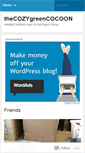 Mobile Screenshot of cozygreencocoon.wordpress.com