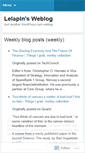 Mobile Screenshot of lelapin.wordpress.com