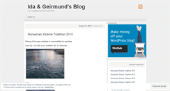 Desktop Screenshot of idaoggeirmund.wordpress.com